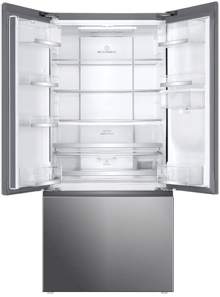 Haier 492L French Door Frost Free Fridge with Water Dispenser Stainless