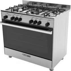 Glem 90cm Gas Oven & Cooktop / Electric Grill GB965GG - Image 2