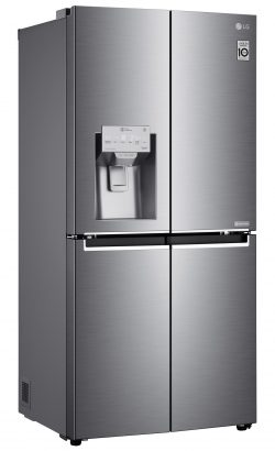 LG 506L French Door Frost Free Fridge with Ice & Water Dispenser GF-L570PL - Image 4