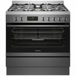 Westinghouse 90cm Freestanding Dual Fuel Oven with AirFry WFE916DSD - Image 2