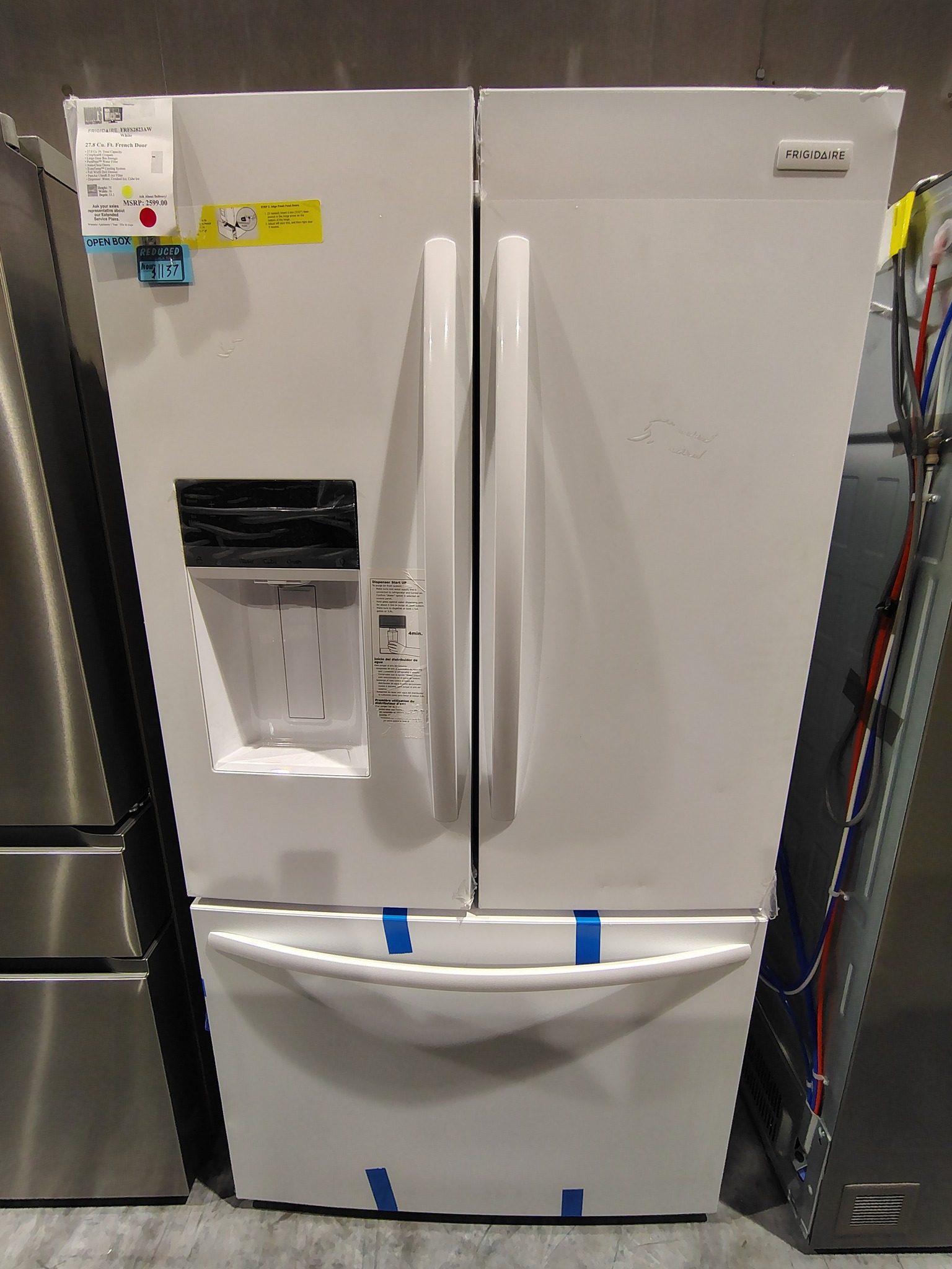 584524849_1274325374739876_2661991014441394085_n Frigidaire 28 Cu. Ft. French Door Refrigerator (Model FRFS2823AW) - Image 1