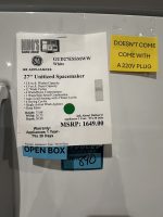 GE Unitized Spacemaker Wash Tower (Model GUD27ESSMWW) - Image 2