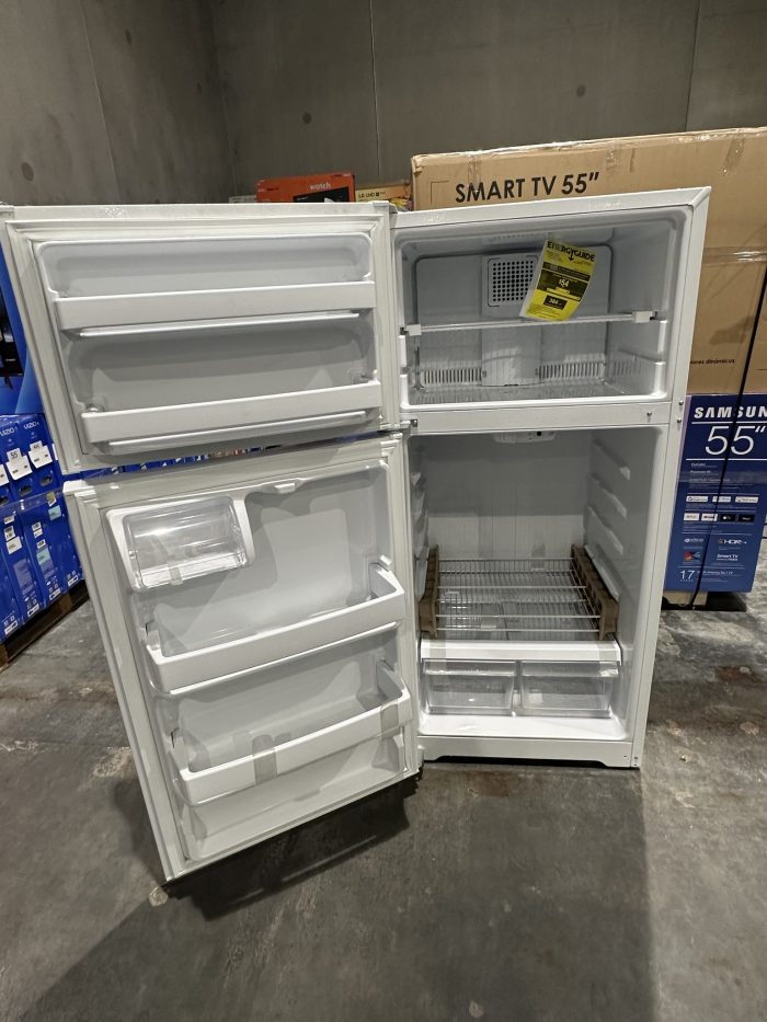 Hotpoint 15.6 Cu. Ft. Top Freezer Refrigerator (Model HPS16BTNLWW) - Image 2