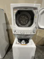 GE Unitized Spacemaker Wash Tower (Model GUD27ESSMWW)