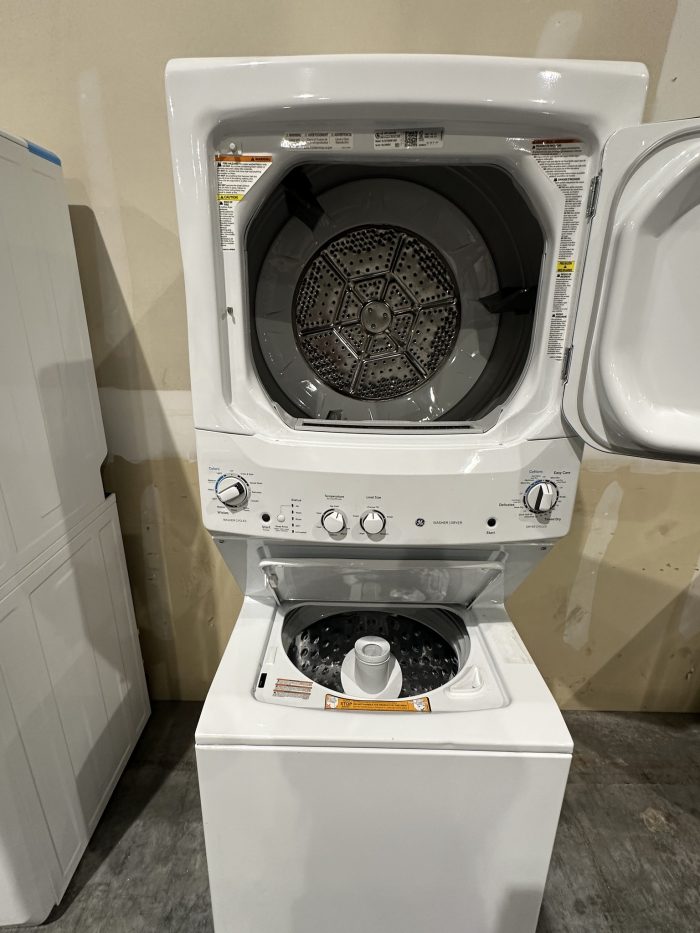 GE Unitized Spacemaker Wash Tower (Model GUD27ESSMWW) - Image 3